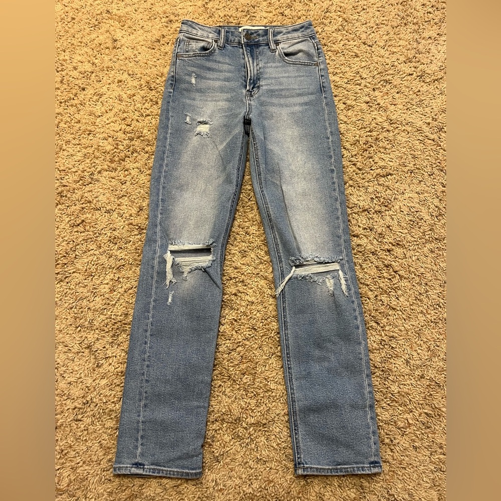 Hidden denim distressed jeans size 24